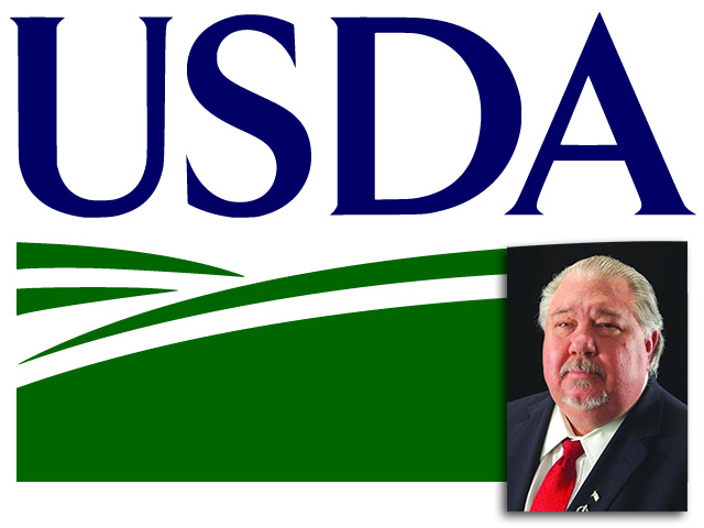 Sam Clovis, former nominee for USDA undersecretary of research, education and economics, was tied Monday to the Russian investigation. Clovis was already considered controversial because of his lack of scientific background. (Courtesy graphic and photo)